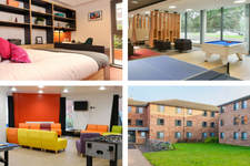 various student halls of residence