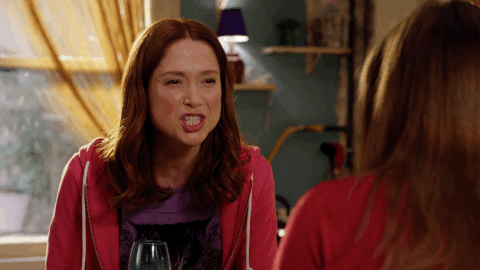 Unbreakable Kimmy Schmidt Gif. Woman saying 'You rock!' and winking