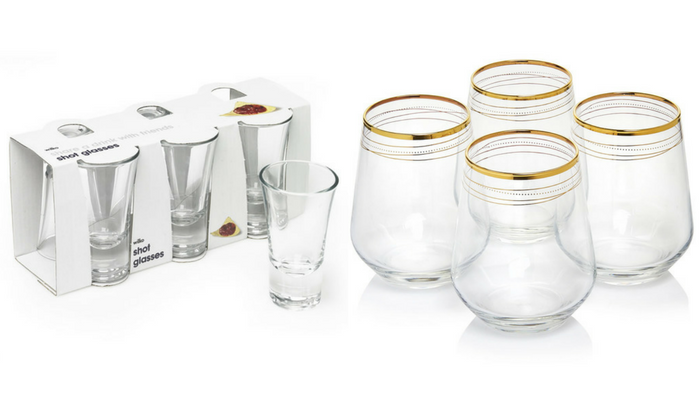gifts for students - shot glasses and tumblers