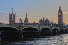Westminster Bridge and the Houses of Parliament