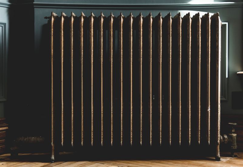 An old fashioned radiator