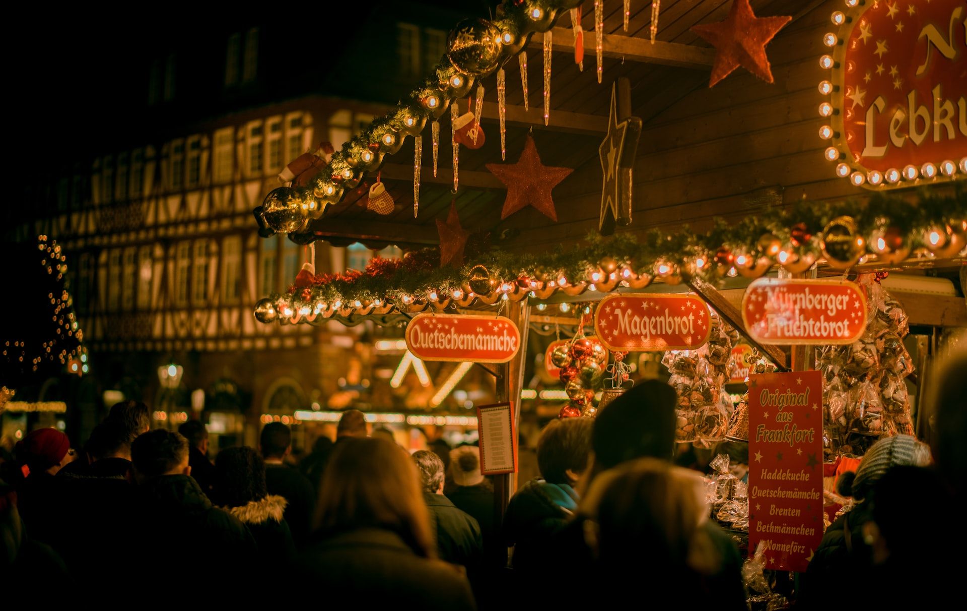 A German Christmas market