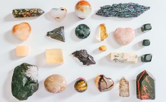 Selection of crystals for healing and protection