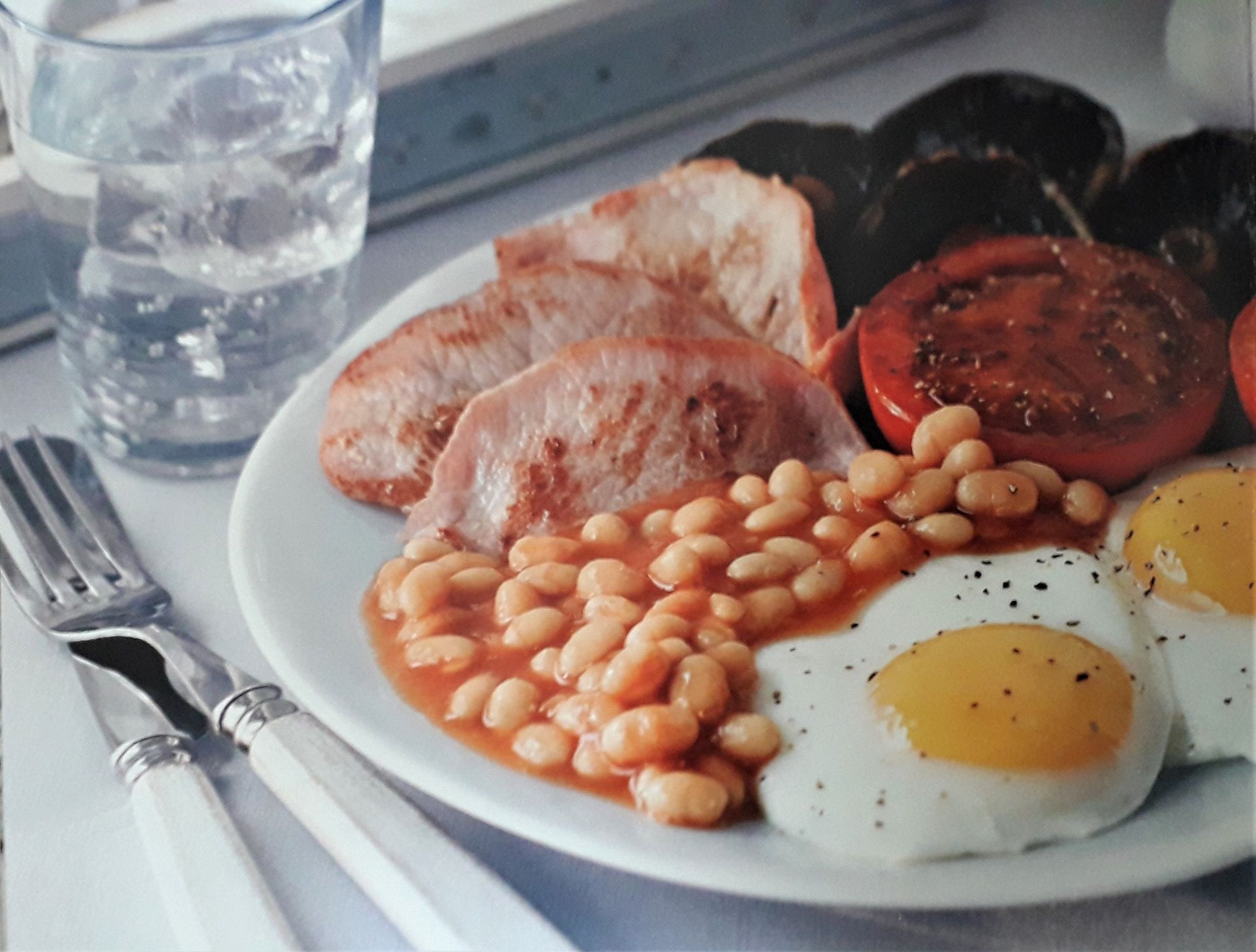 Full english breakfast, a great hangover cure