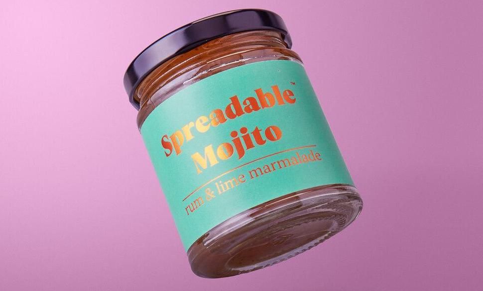 jar of spreadable mojito