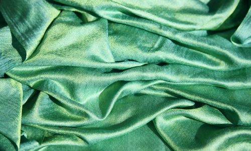 Green cloth.