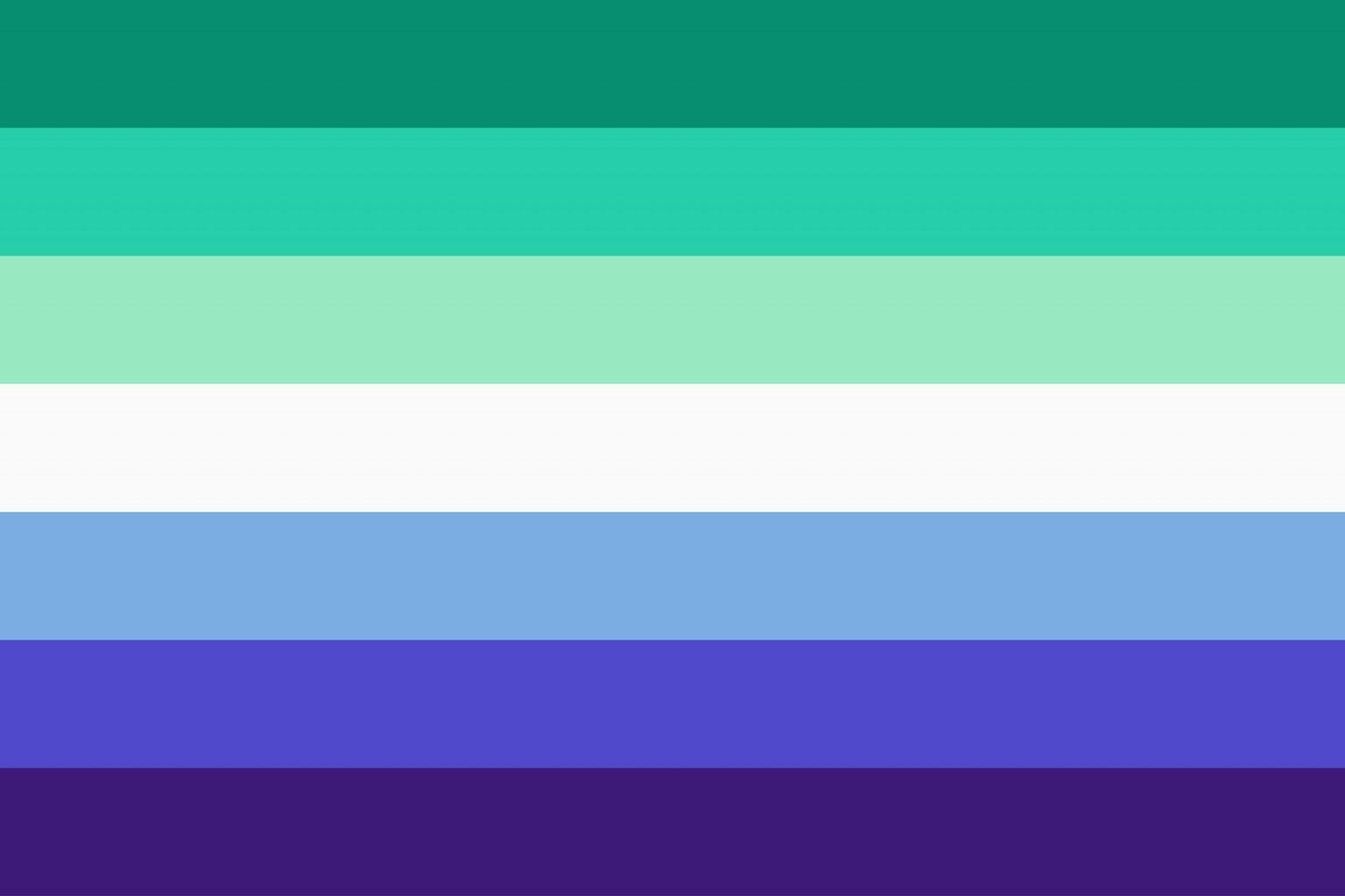 gay men's pride flag